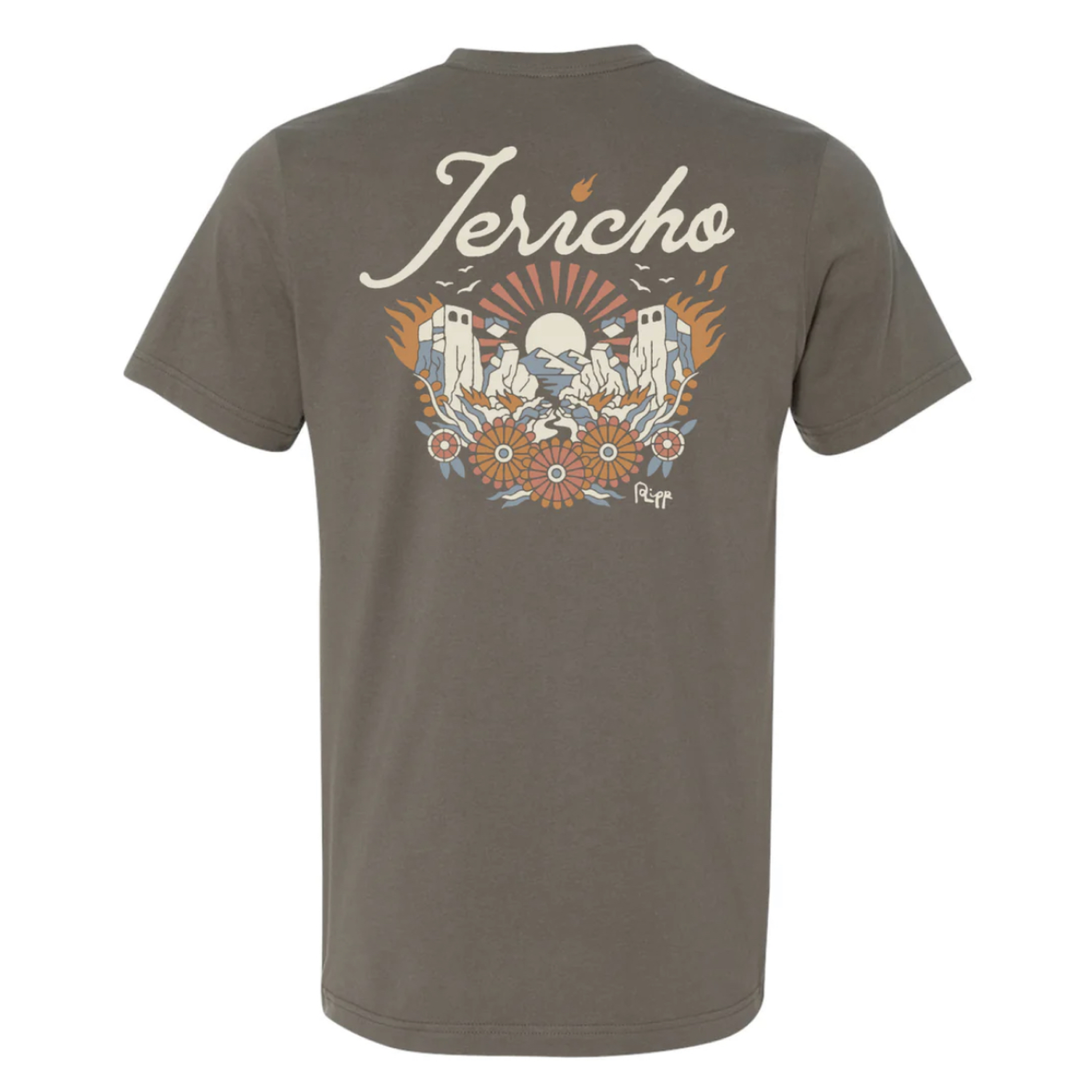 Andrew Ripp Merch JERICHO (OLIVE) - UNISEX SHIRT – Andrew Ripp Official Online Store
